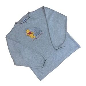 Vintage Disney Made in USA Winnie the Pooh A Smackeral For the Road Crew Neck